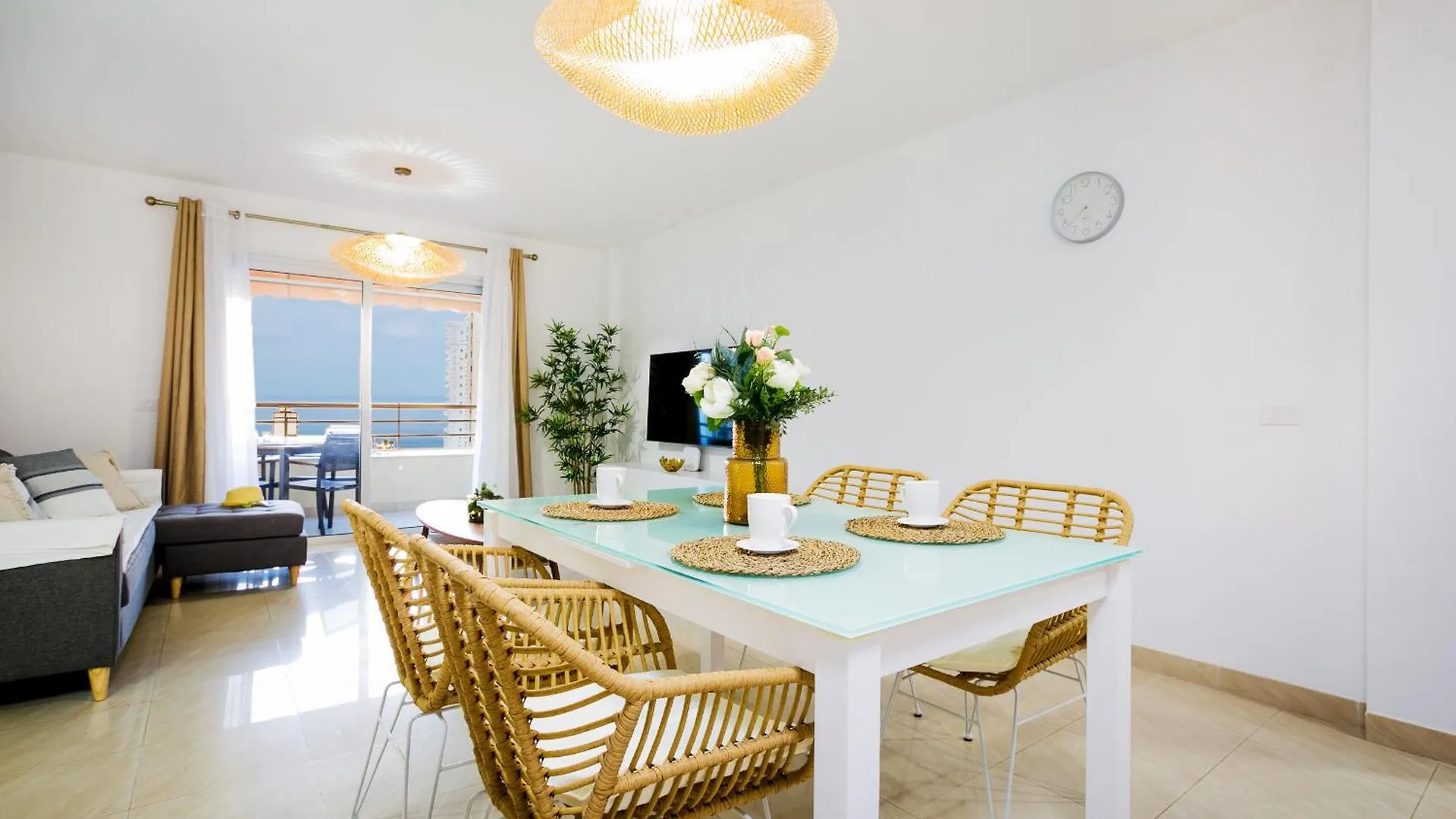 422 Quiet, Beautiful Flat With Sea View Lejlighed Playa Paraíso 0*,  Spanien